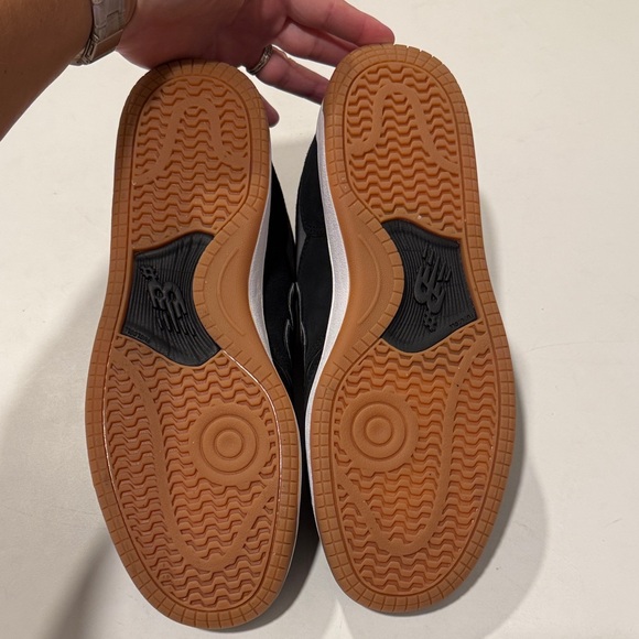 New Balance Men's Numeric 480 Black and Gray Sneakers - Picture 5 of 5